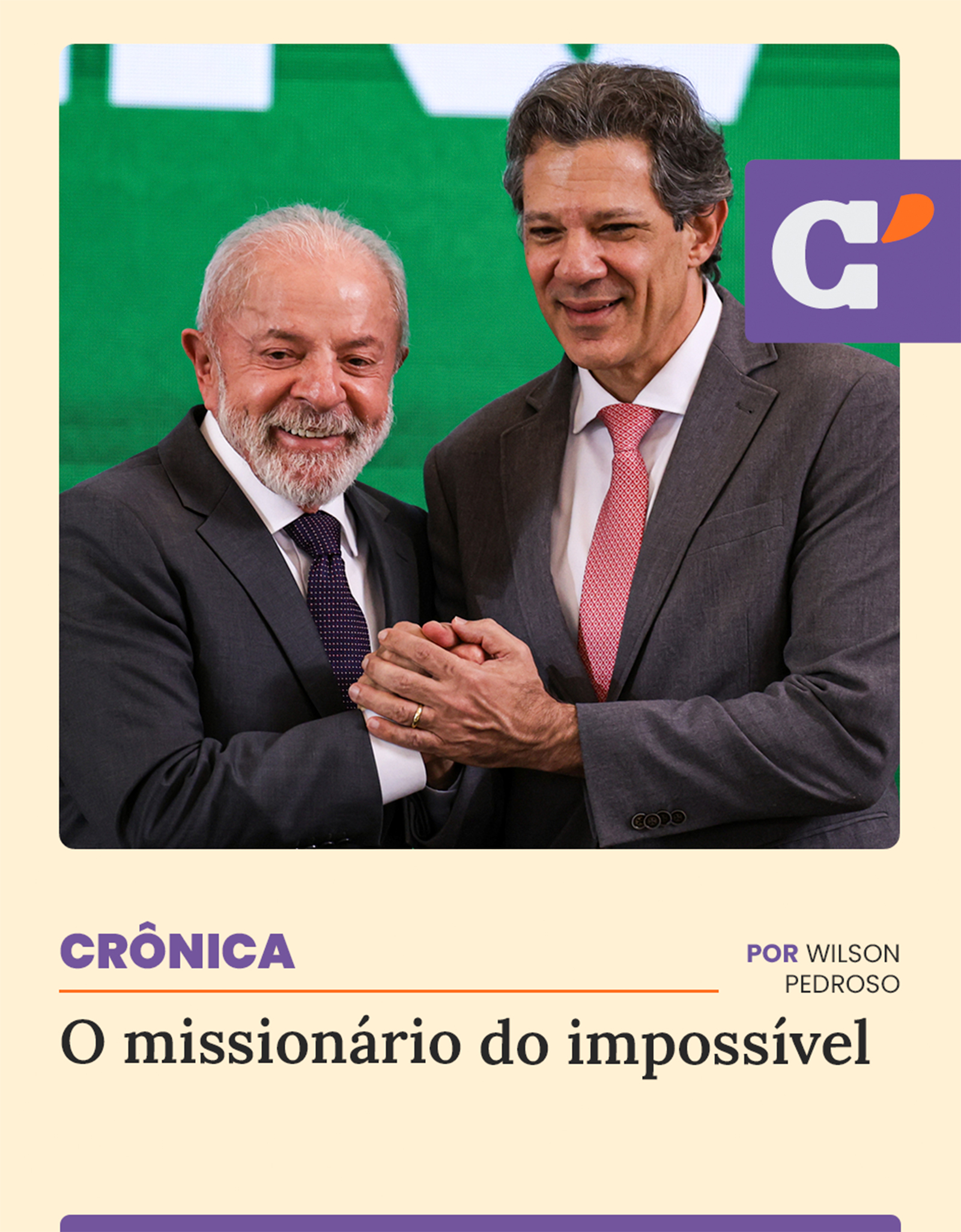 Capa edição