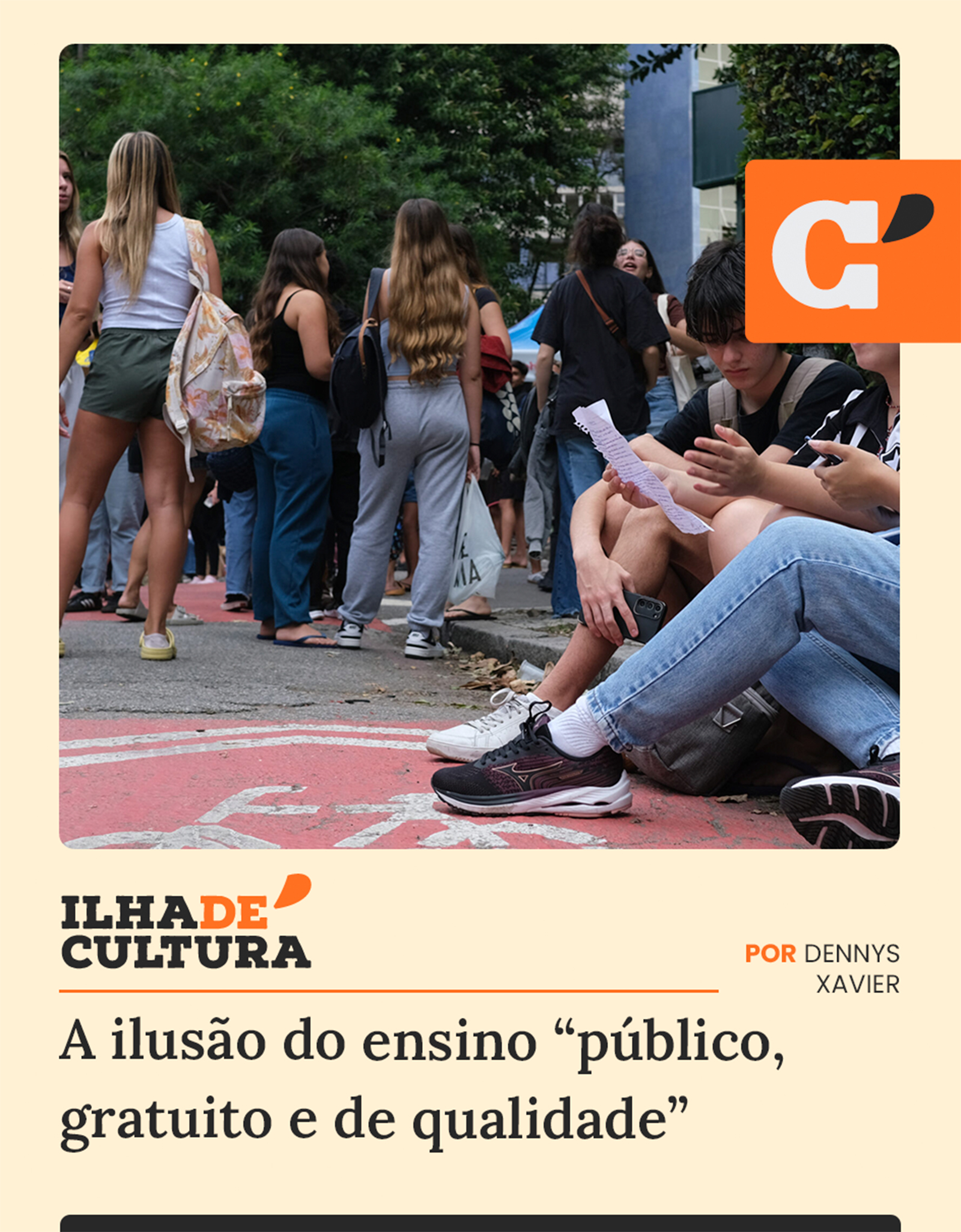 Capa edição