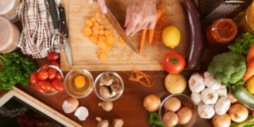 Preparando comida