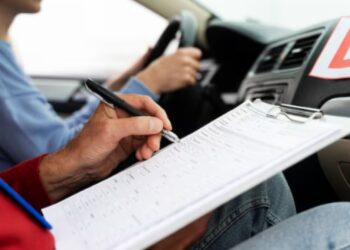 Exame em uma autoescola