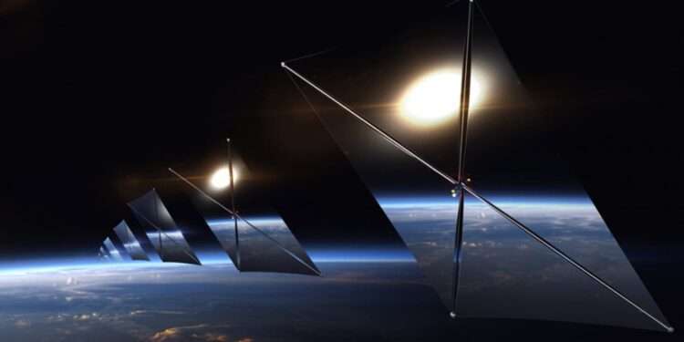 Espelhos da Reflect Orbital