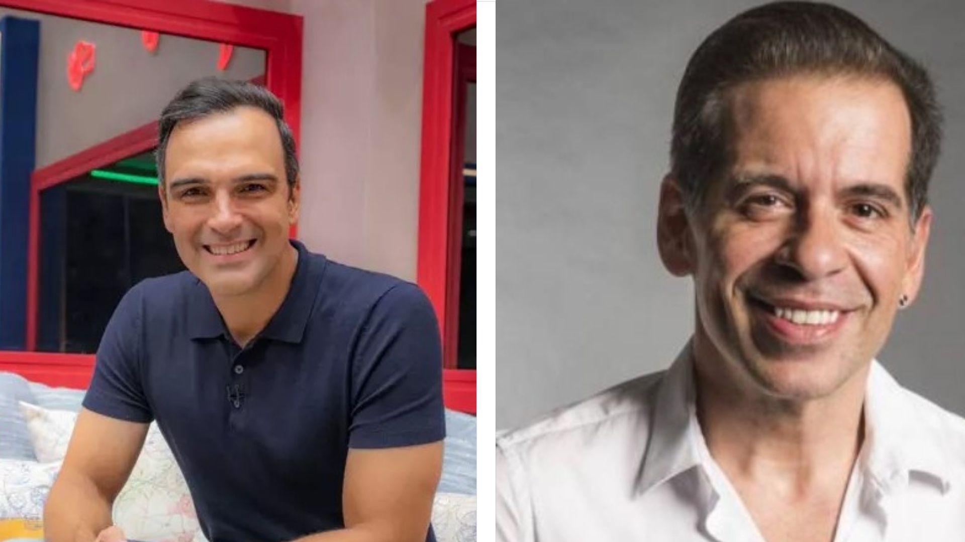 Enquanto Tadeu Schmidt apresenta o BBB, ator de comédia foi escolhido para comandar reality de R$ 2 milhões