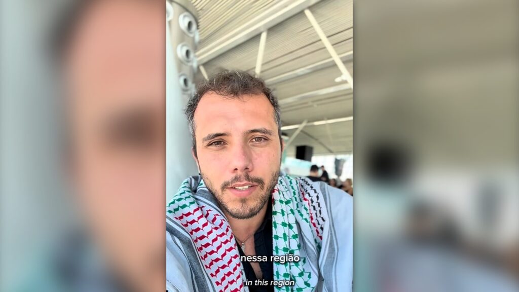 Thiago Ávila realiza ato antissemita em Itacaré, na Bahia