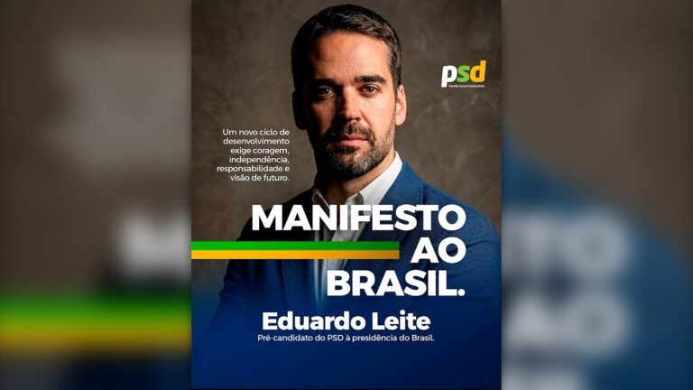 O "manifesto ao Brasil" do pré-candidato Eduardo Leite