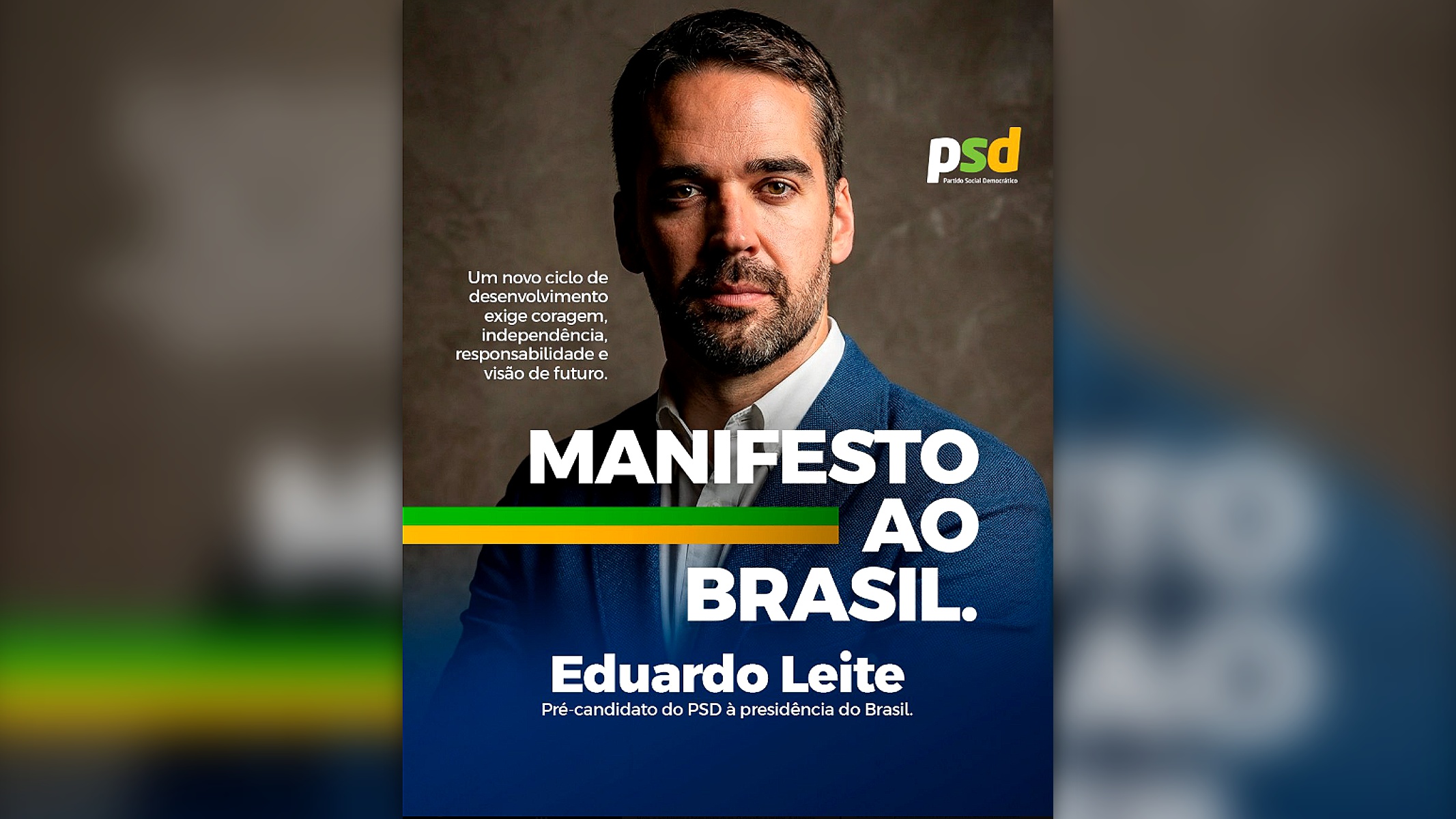 O "manifesto ao Brasil" do pré-candidato Eduardo Leite