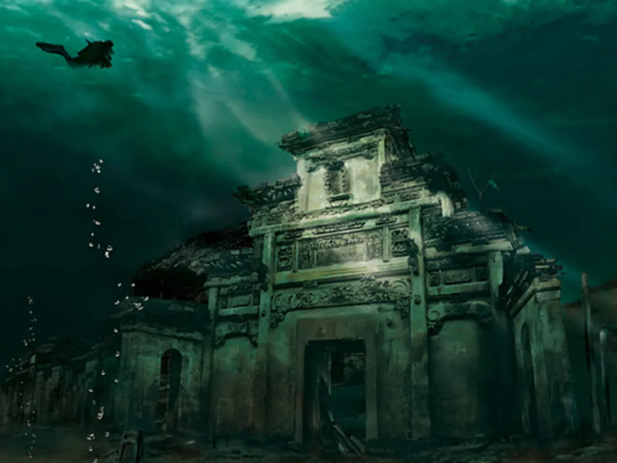 China tem uma cidade inteira que está debaixo d’água há mais de 1.300 anos