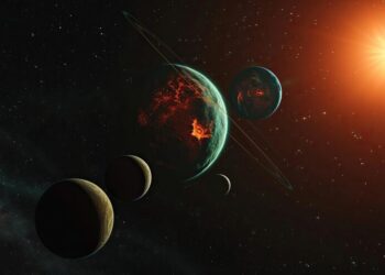 2 novos planetas estão surgindo no espaço diante dos olhos da ciência