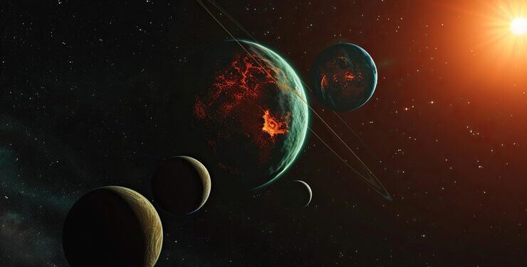 2 novos planetas estão surgindo no espaço diante dos olhos da ciência