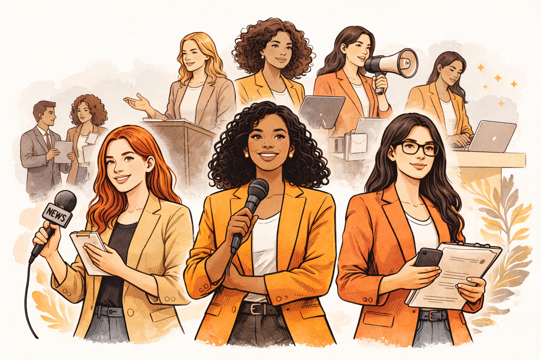 Não são só candidatas