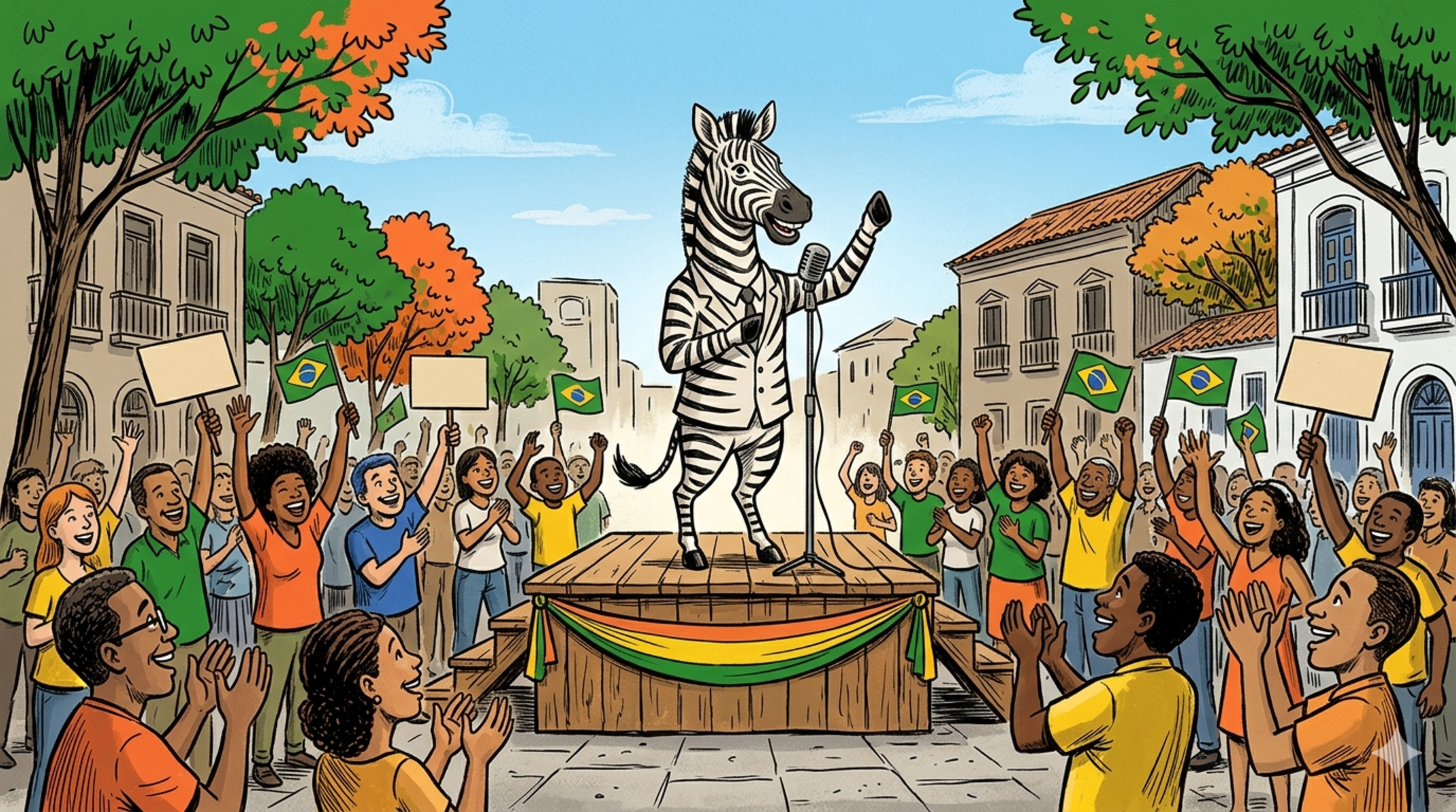 A lógica da zebra