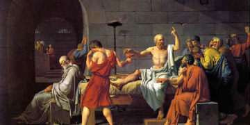 O quadro "A Morte de Sócrates", por Jacques-Louis David

Reprodução: Flickr / Evil Preacher