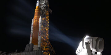 Foguete da Artemis II

Reprodução: Flickr / NASA / Ben Smegelsky