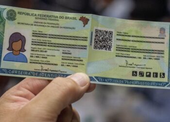 Novo modelo é horizontal e não contém o número do RG. Foto: gov.br