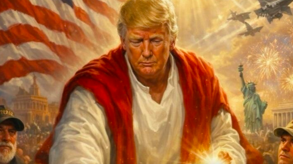 Trump chama papa de "fraco" e se apresenta como Jesus