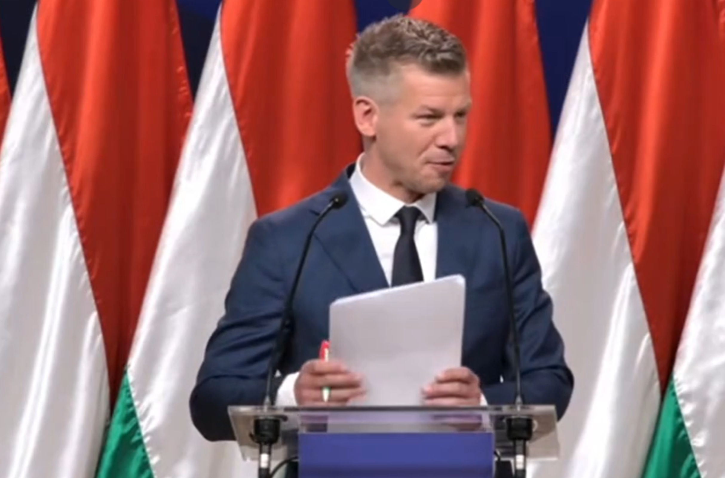 Péter Magyar considera a Rússia "um risco à segurança"