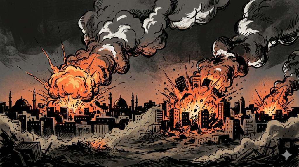 A guerra que não termina