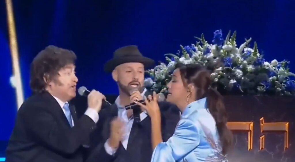 O show de Milei em Israel