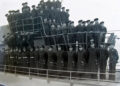 Tripulação do U-864 Foto: Royal Navy Submarine Museum