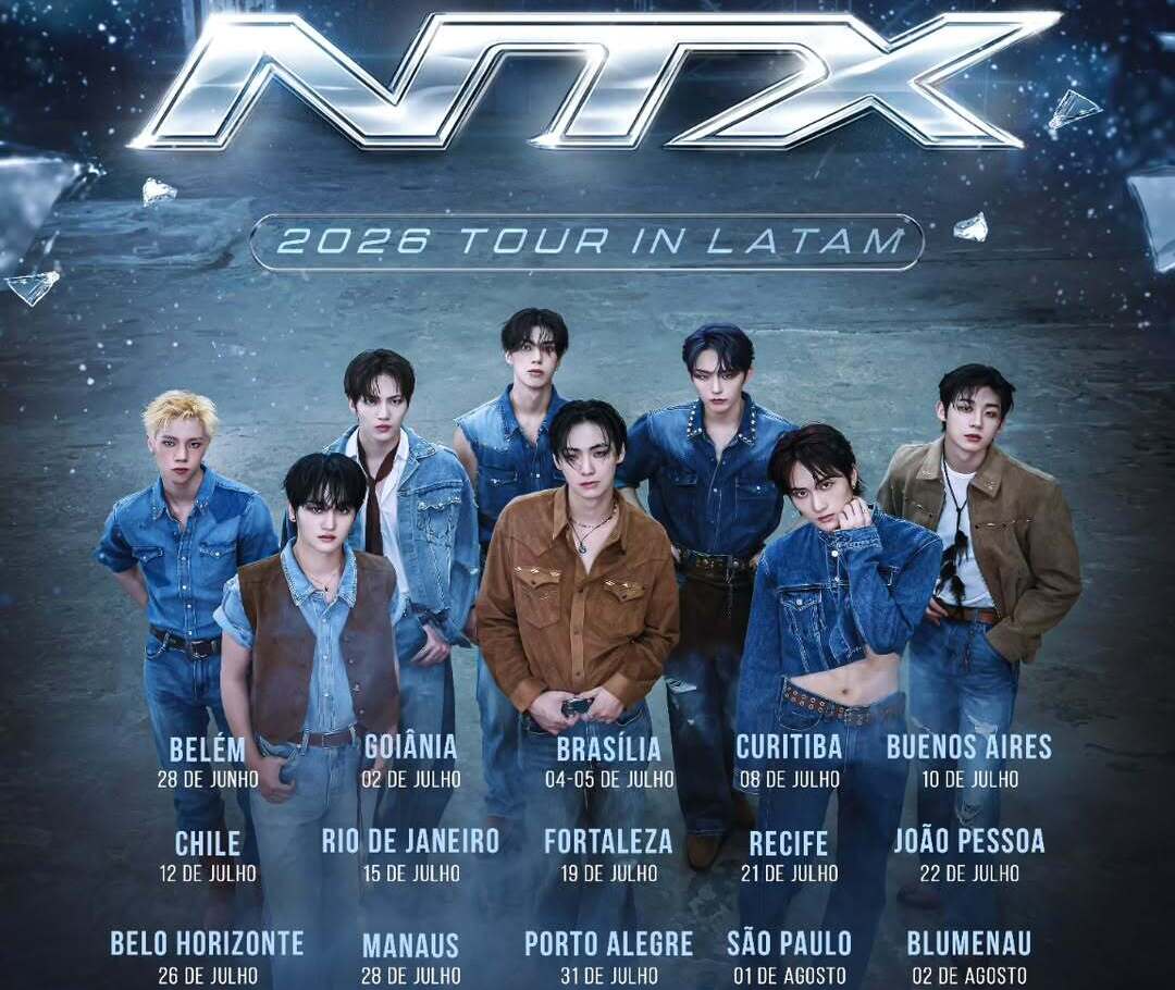 Grupo de K-Pop confirma mega turnê de 14 apresentações no Brasil