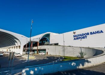 Em momentos de pico, a área chega a registrar cerca de 1,1 mil carros por hora. Foto: Will Recarey/Salvador Bahia Airport