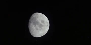 Apollo 10 registrou o segundo dia da lua em missão. Foto: NASA