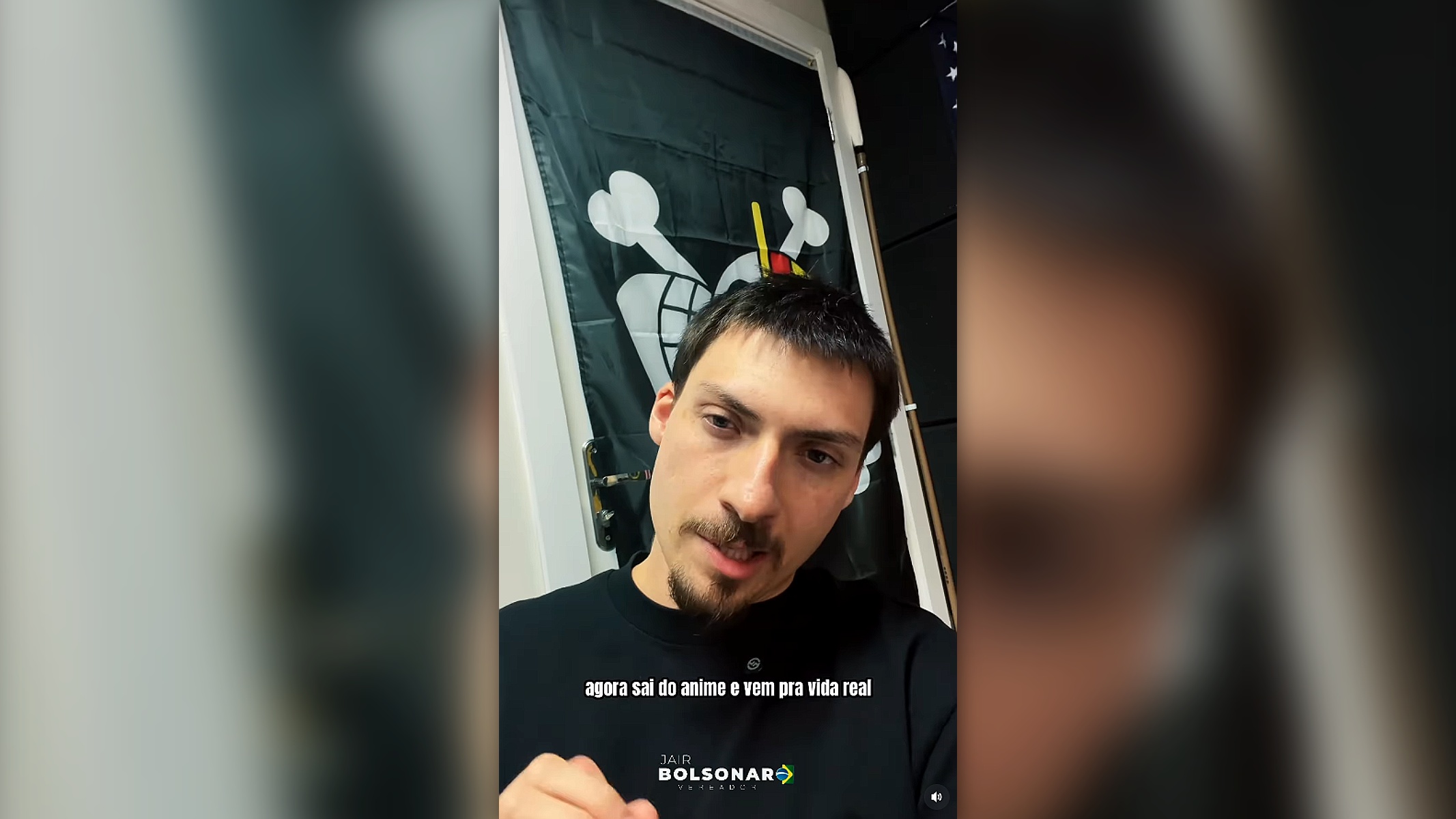 Jair Renan tenta explicar controle do governo com anime