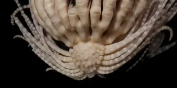 Promachocrinus. Foto: Greg W. Rouse