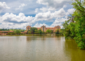 O Tauá Grande Hotel e Termas de Araxá.

Reprodução: Prefeitura de Araxá