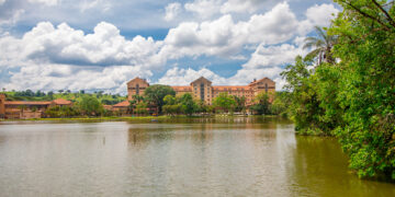 O Tauá Grande Hotel e Termas de Araxá.

Reprodução: Prefeitura de Araxá