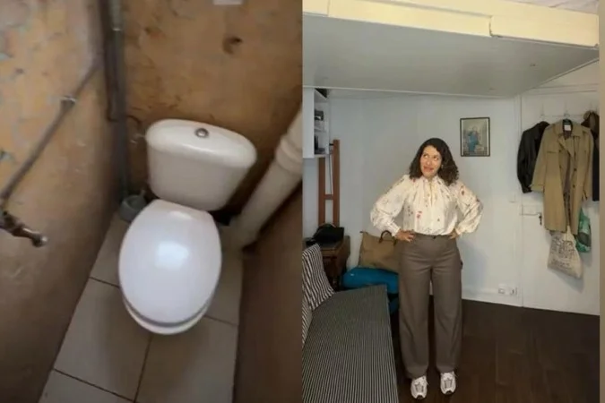 Feliz no simples? Brasileira mostra rotina de viver em um apartamento com menos 10m² na França