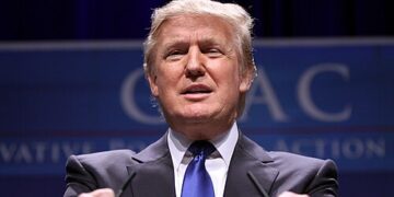 O presidente estadunidense Donald Trump.

Foto: Gage Skidmore / Wikimedia Commons