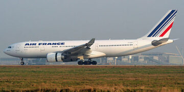 O Airbus A330-200 F-GZCP da Air France, que foi destruída no Voo 447 da Air France.

Foto: Pawel Kierzkowski / Wikipedia