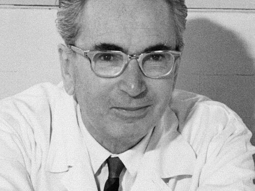 O psiquiatra e filosofo Viktor Frankl.

Foto: Prof. Dr. Franz Vesely / Wikimedia Commons