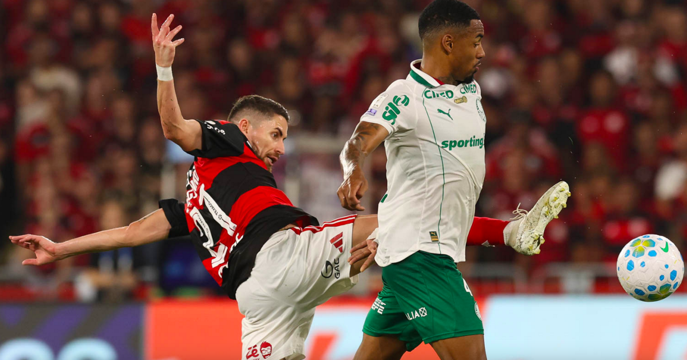O problema final de Flamengo e Palmeiras