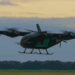 O "aerocarro" da Eve Air Mobility usado nos testes.

Foto: divulgação / Eve Air Mobility