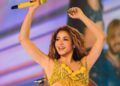 Shakira se apresentando no "Todo Mundo no Rio".

Reprodução: Instagram (@shakira)