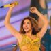 Shakira se apresentando no "Todo Mundo no Rio".

Reprodução: Instagram (@shakira)