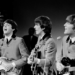 McCartney, Harrison e Lennon se apresentando na TV holandesa em 1964.

Foto: Omroepvereniging VARA / Wikipedia