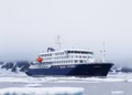 O MV Hondius, cruzeiro onde foram registrados casos de hantavírus.

Foto: Divulgação / Oceanwide Expeditions