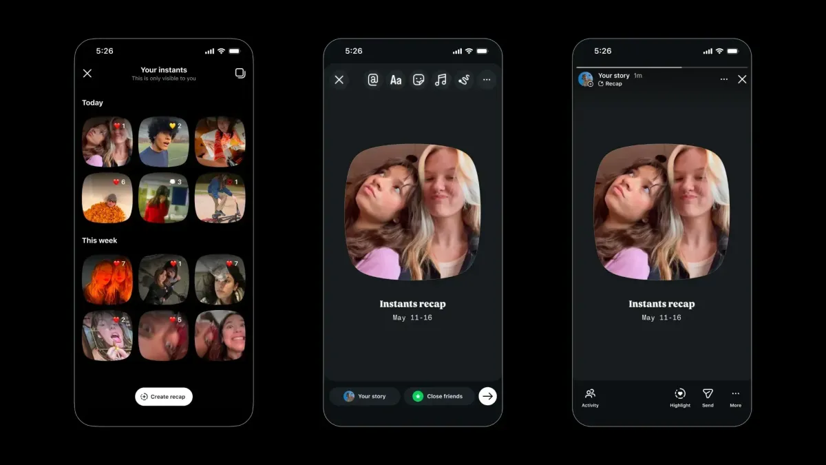 Fim dos stories? Instagram lança nova função de compartlhamento de imagens instantâneas