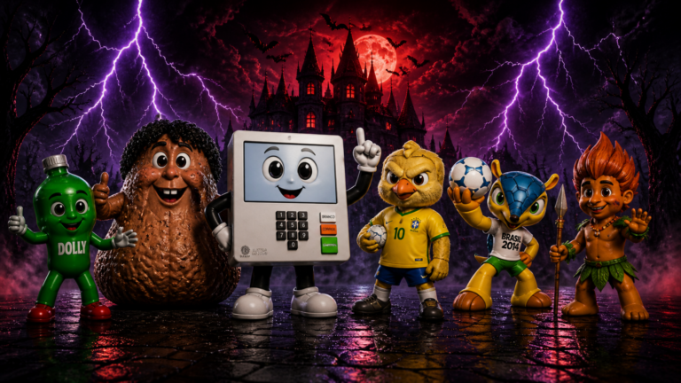 Um país amaldiçoado pelos seus mascotes