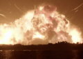 A explosão da nave.

Foto: reprodução / Nasa / SpaceFlightNow
