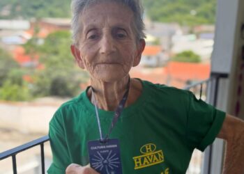 Maria Woestehoff, a "Vó da Havan".

Foto: Instagram (@vodahavan)