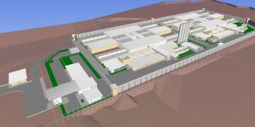 Modelo 3D da penitenciária.

Foto: Divulgação Secretaria de Obras Públicas (SOP)