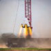 Teste de aterrissagem dos propulsores Dragin da SpaceX.

Foto: NASA Kennedy / Flickr
