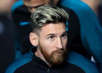 O jogador Lionel Messi. 

Foto: Nazionale Calcio / Flickr