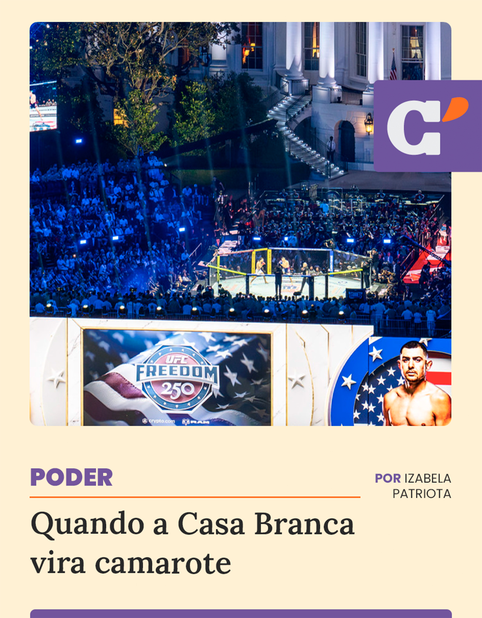Capa edição