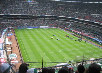 O Estádio Azteca, onde ocorrerá a abertura da Copa do Mundo de 2026.

Foto: Ralf Peter Reimann / Flickr