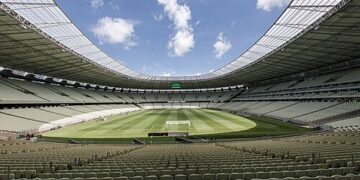 Interior do Estádio Governador Plácido Castelo, também conhecido como "Arena Castelão", em Fortaleza, no Ceará. O Castelão é um dos estádios que será palco da Copa do Mundo Feminina de 2027.

Foto: Governo Federal Brasileiro / Wikipédia