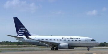 Um avião Boeing 737-70 da Copa Airlines.

Foto: Christopher T Cooper / Wikimedia Commons